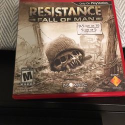PS3 game resistance fall of man