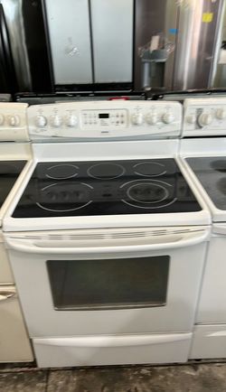Kenmore Electric Stove White SelfClean