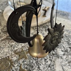 Vintage Hand Made Celestial Wind Chime 