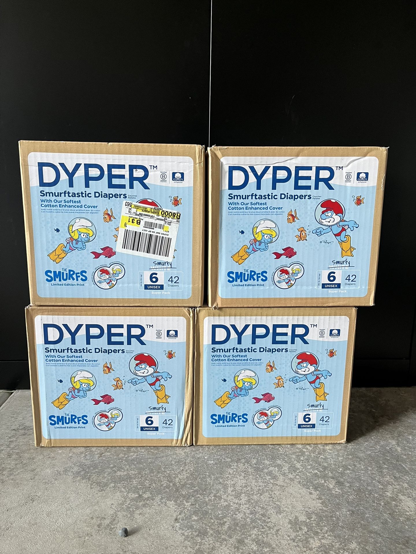 New Diapers x4