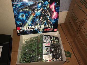 Bandai hguc kshatriya repaired 1/144 model kit