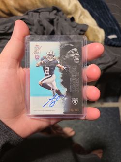 Jeanty rookie auto