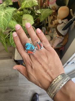 Mens Native American Zuni Ring