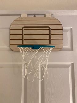 B. Sports Wooden Over the Door Basketball Hoop