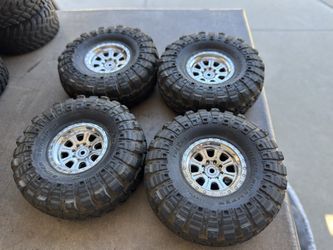 RC Truck Wheels tires 12mm Hub Super Swamper