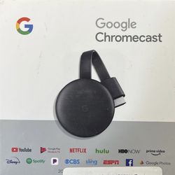 Google Chromecast (Black) 2nd Gen