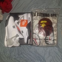 Bape X Jordan Combo