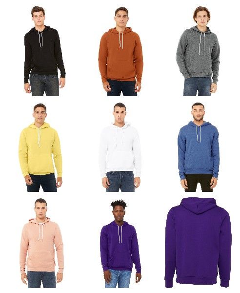 Brand New Sponge Fleece Hoodies