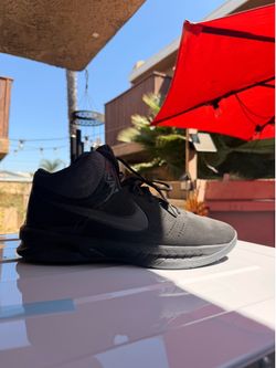 Nike Air Visi Pro 6 NBK Triple Black Basketball Shoes Size 11