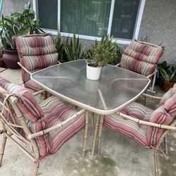 Patio Table & Chairs Set