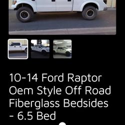 Ford F150 Raptor Bed Sides 