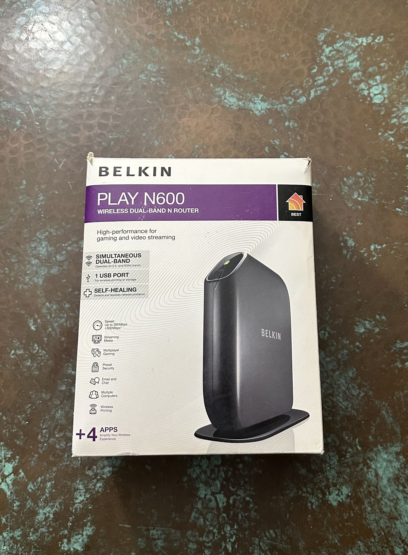 BELKIN PLAY N600 Wireless Dual-Band N Router
