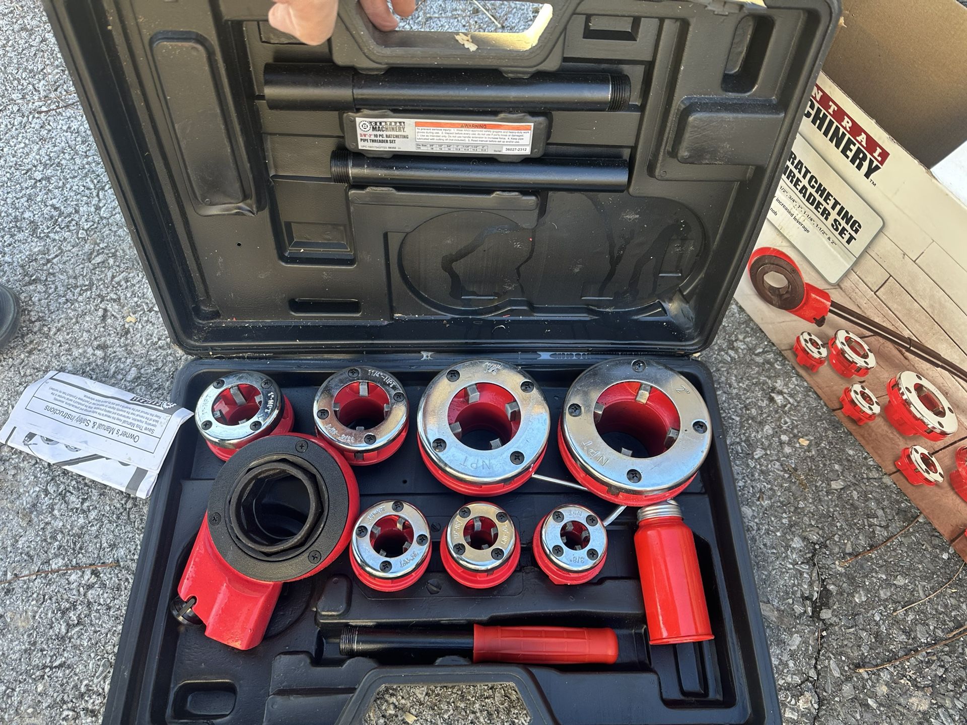 Pipe Threader Set