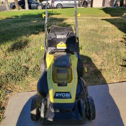 Ryobi Press Button Electric Lawnmower "13"