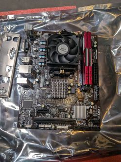 AMD FX-4300 motherboard with 8gb DDR3 RAM