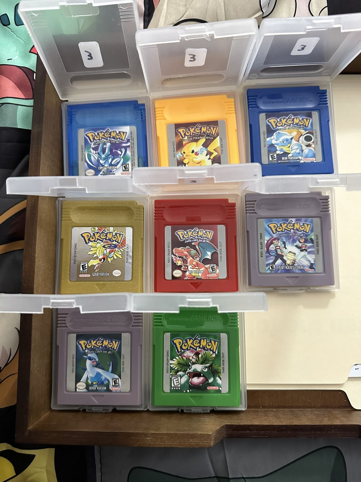 Gameboy Pokémon Games