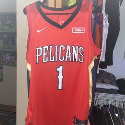 Zion Williamson New Orlean Pelicans Jersey Small