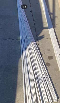 22 Pieces White Primed Base Shoe Molding – 3/4” x 16ft (352 Linear Ft Total)