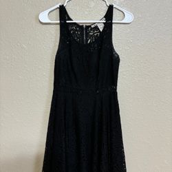Black Lace Dress 