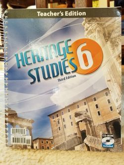 HOMESCHOOL CURRICULUM BJU Press,  Heritage Studies Gr 6