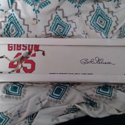Bob Gibson Pitching Rubber SGA