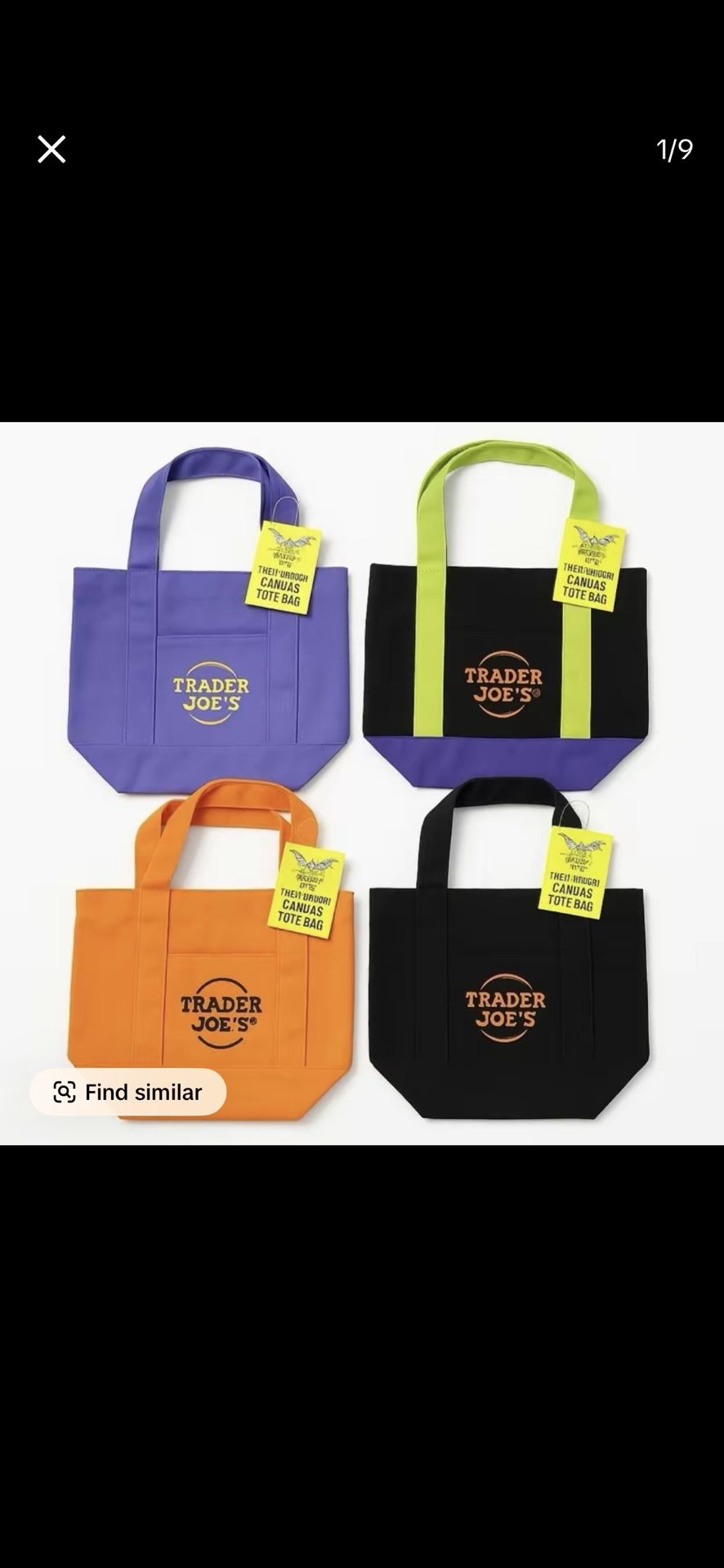 Trade Joe Tote Bag