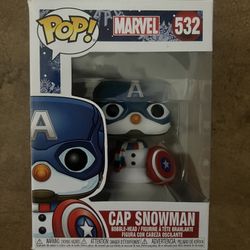 Marvel “Cap Snow Man” Captain America Funko 