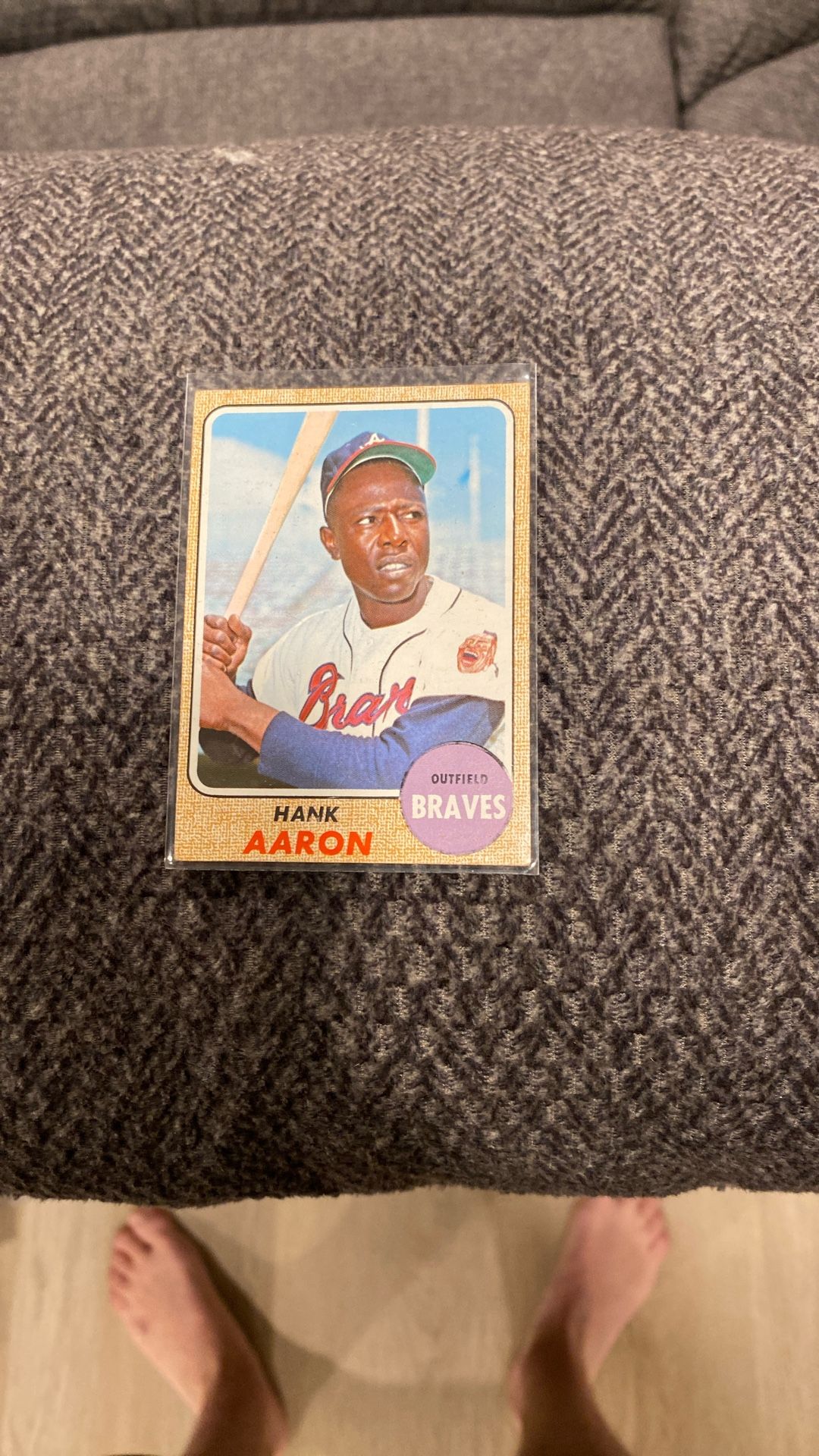 1968 TOPPS Hank Aaron