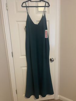 Blushmark Green Formal Dress Sz 3x New