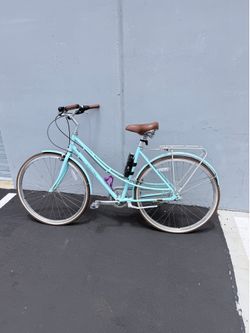 Electra Loft 7i Commuter Step-Through Bike in Blizzard Blue 21 inch