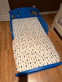 $30 OBO – Disney Cars Toddler Bed + Mattress
