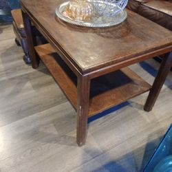 Mid Century Modern Wulnut Coffee Table  I Think