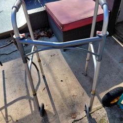 Drive Brand Walker Collapsible Crutches Wheels Injury