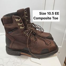 Ariat Composite Toe Work Boots Size 10.5 EE 