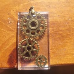 Awesome Handmade Resin Pendant 