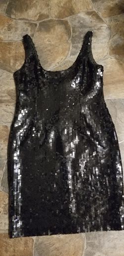 Black Sequined Dress 12