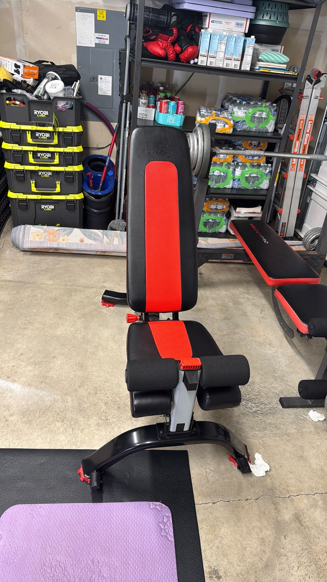 Adjustable Bowflex Bench