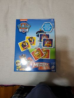 Paw Patrol Memory Match Game