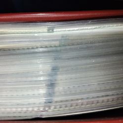 54 pages 450 qty sports cards NFL rookies football