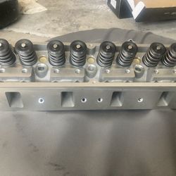 Pair of Aluminum heads complete and built for sbf / 351w / ford