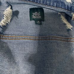 Wild Fable Womens XS Jean Vest