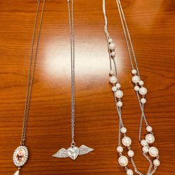 Vintage Necklaces (Silver Dainty) 