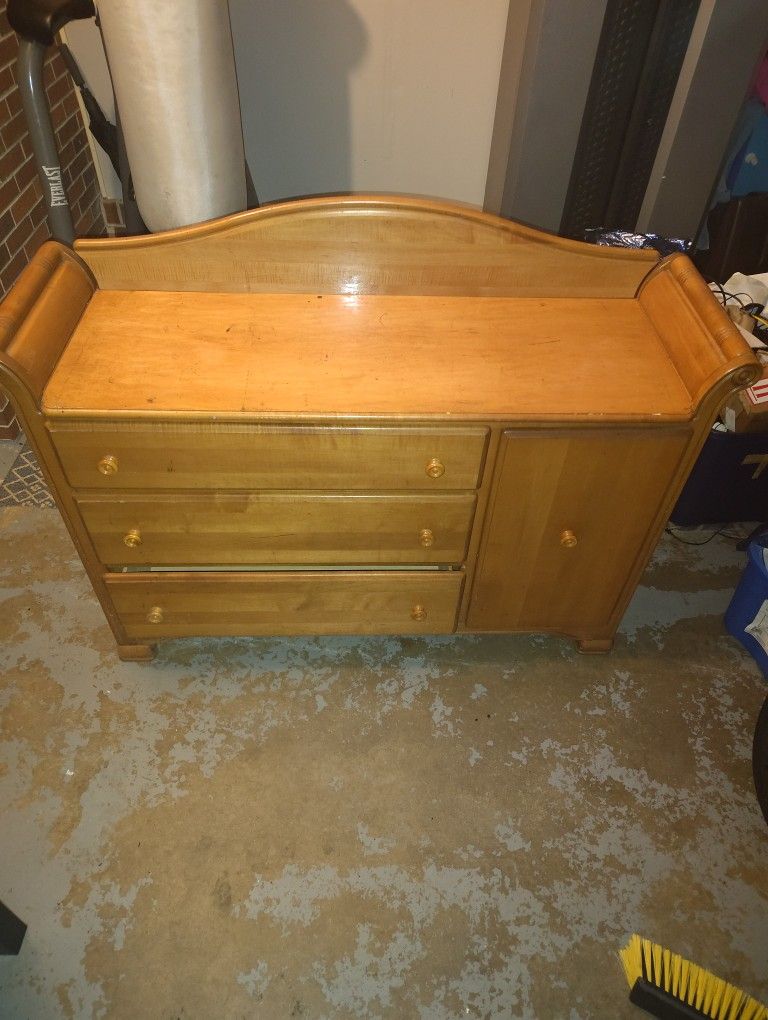 Wooden Baby Dresser