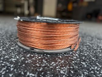 6 AWG Bare Copper Wire 315ft - 6 Gauge Grounding - NEW Spool