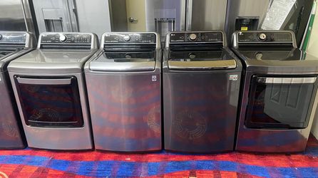 LG washer and electric dryer