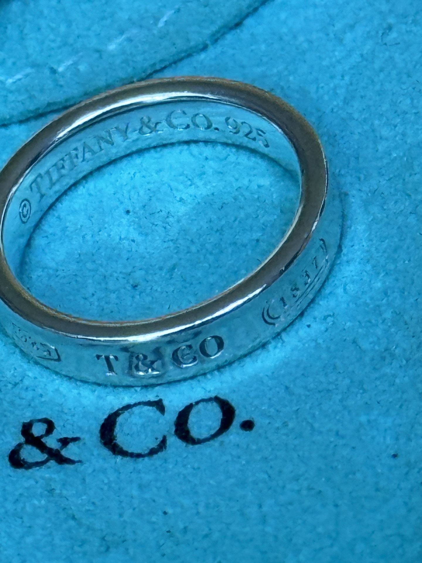 Tiffany 1837 Silver ring