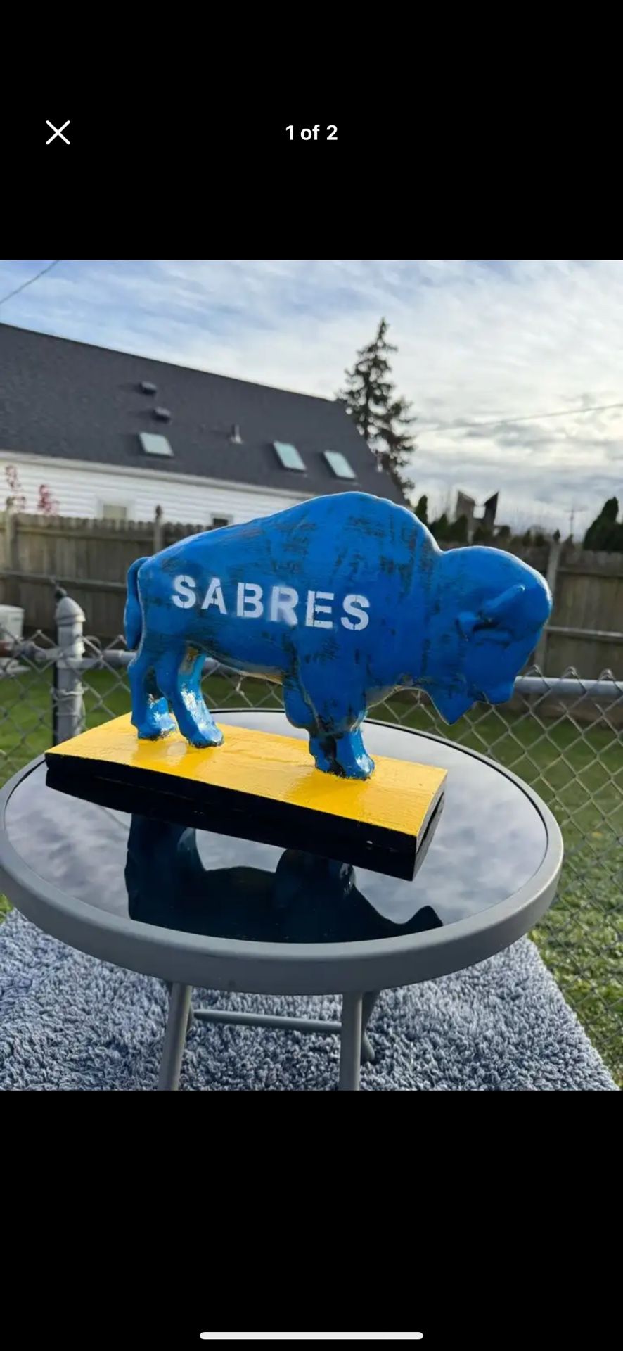 Sabres Buffalo Statue