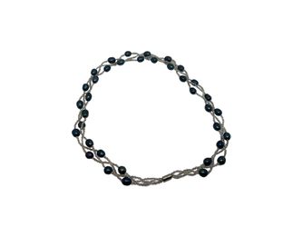 Freshwater Pearls Silver Necklace 