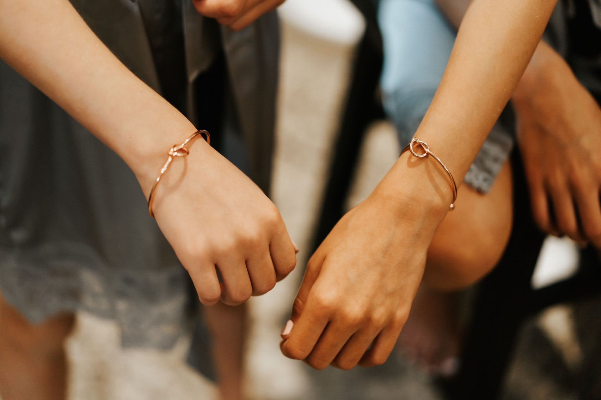 Wedding “Tie The Knot” Bracelets