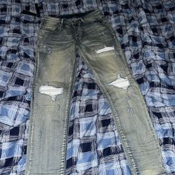 Amiri Jeans Intique Indigo 